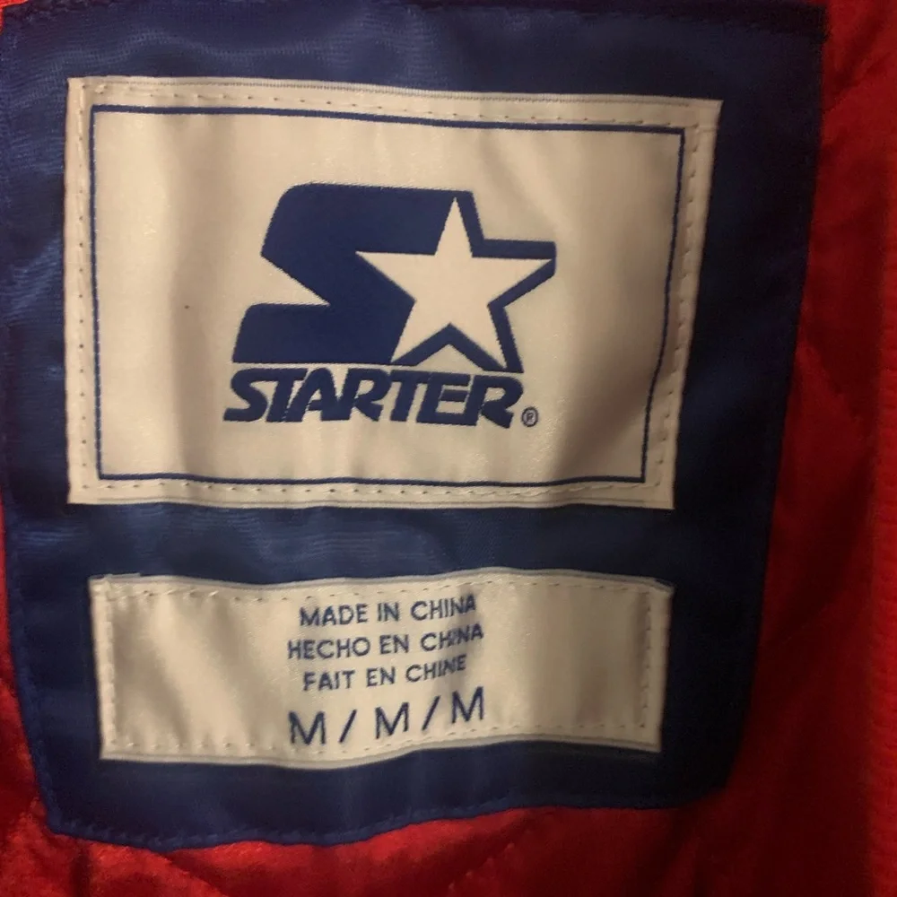 STARTER Chicago‎ Cubs Satin Bomber